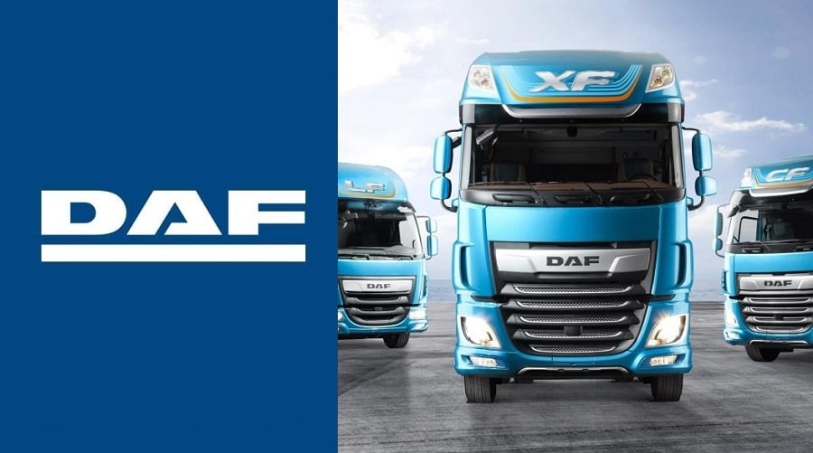 Установка лобового стекла на грузовую технику DAF